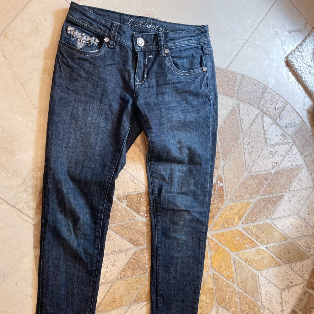 Marca: L.A. Idol Jeans  5
L.a. Idol Mujer Bootcut Jeans Crystal Fleur